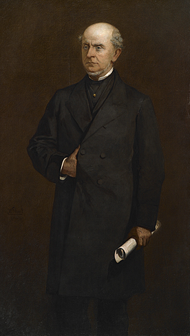 Charles Francis Adams by William Morris Hunt. 1867.