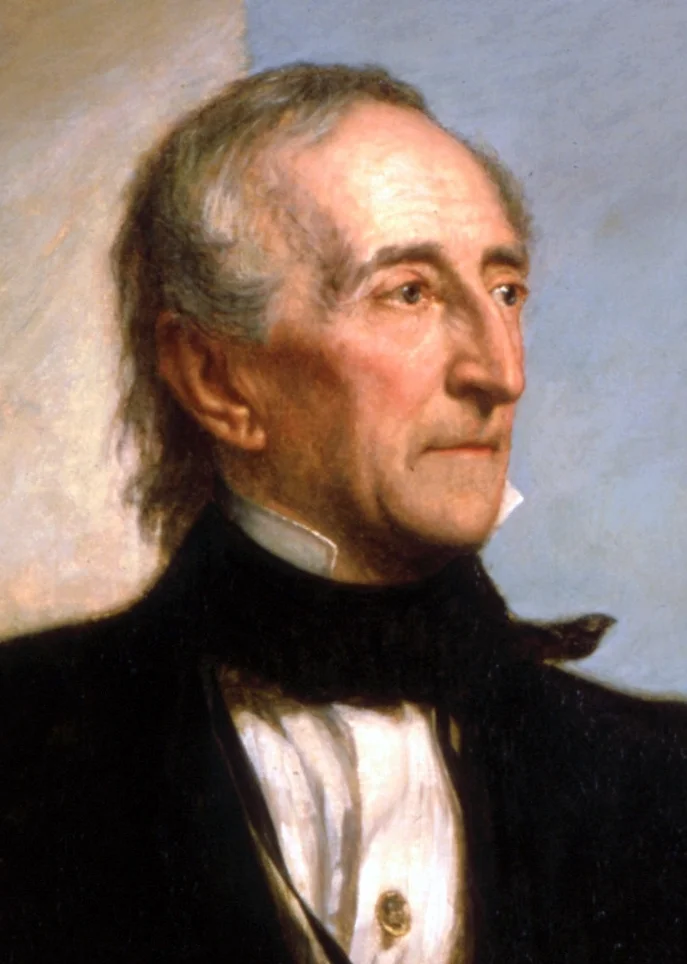 A portrait of John Tyler.