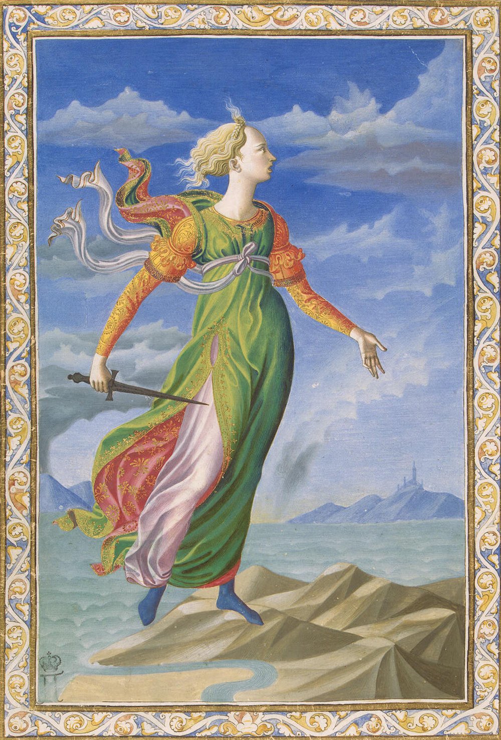 The painting Allegory of Carthage by Francesco di Stefano.