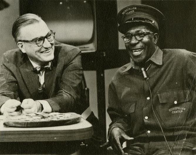 Eugene Bullard being interviewed on the Today Show in December 1959.