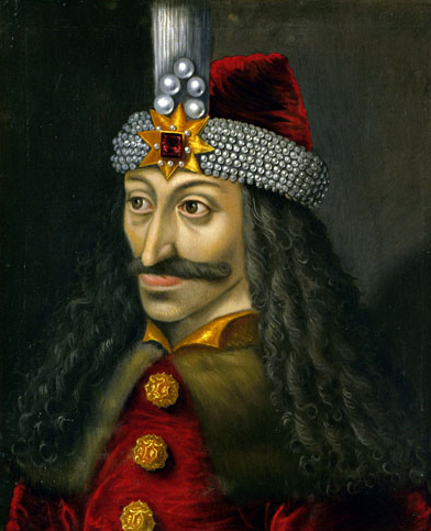 A sixteenth century painting of Vlad the Impaler.