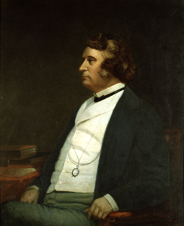 An 1873 portrait of Charles Sumner.