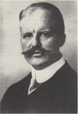 Arthur Zimmermann, German Foreign Minister, whom the telegram was named after.