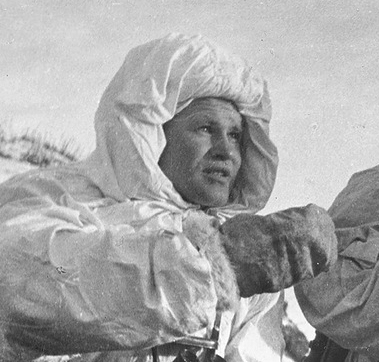 Vasily Zaitsev, a key Soviet sniper, in December 1942.