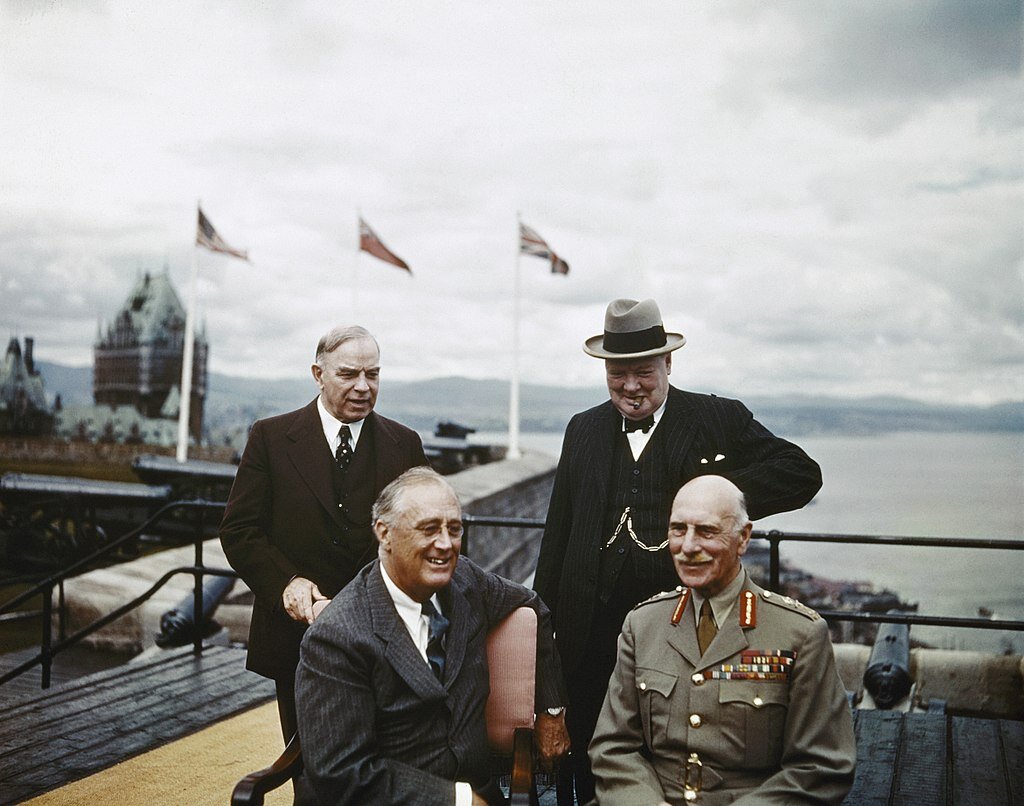 The Final Meeting of Sir Winston Churchill and Canadian Prime Minister Mackenzie King