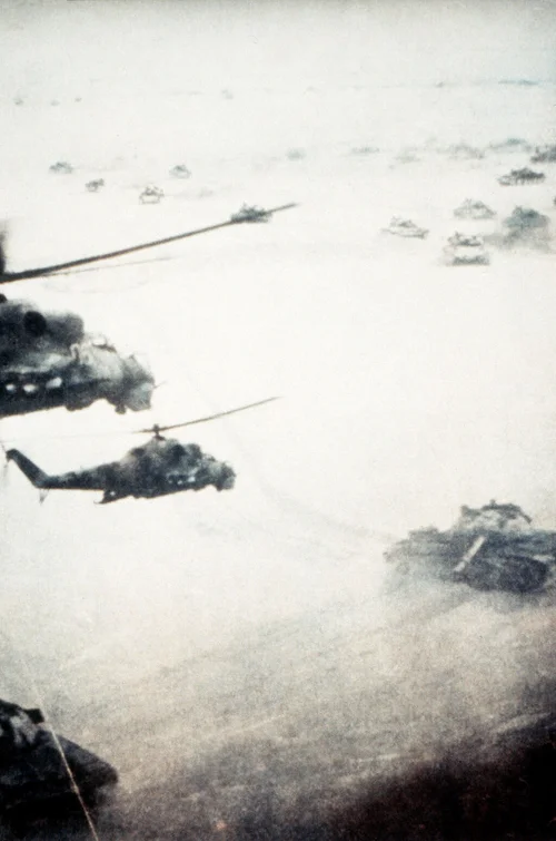 A Soviet military offensive against the Mujahideen.