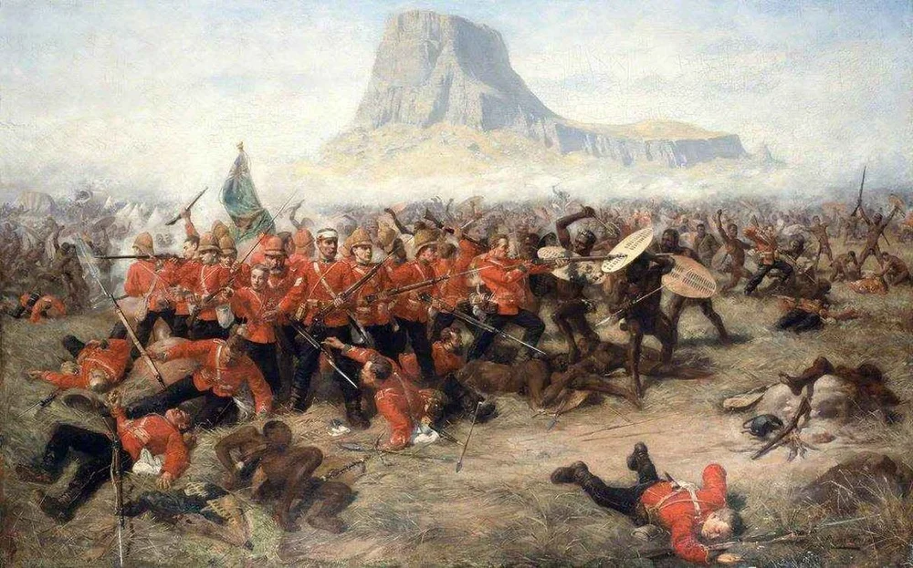 The Zulu Victory Against the British at the Battle of Isandlwana