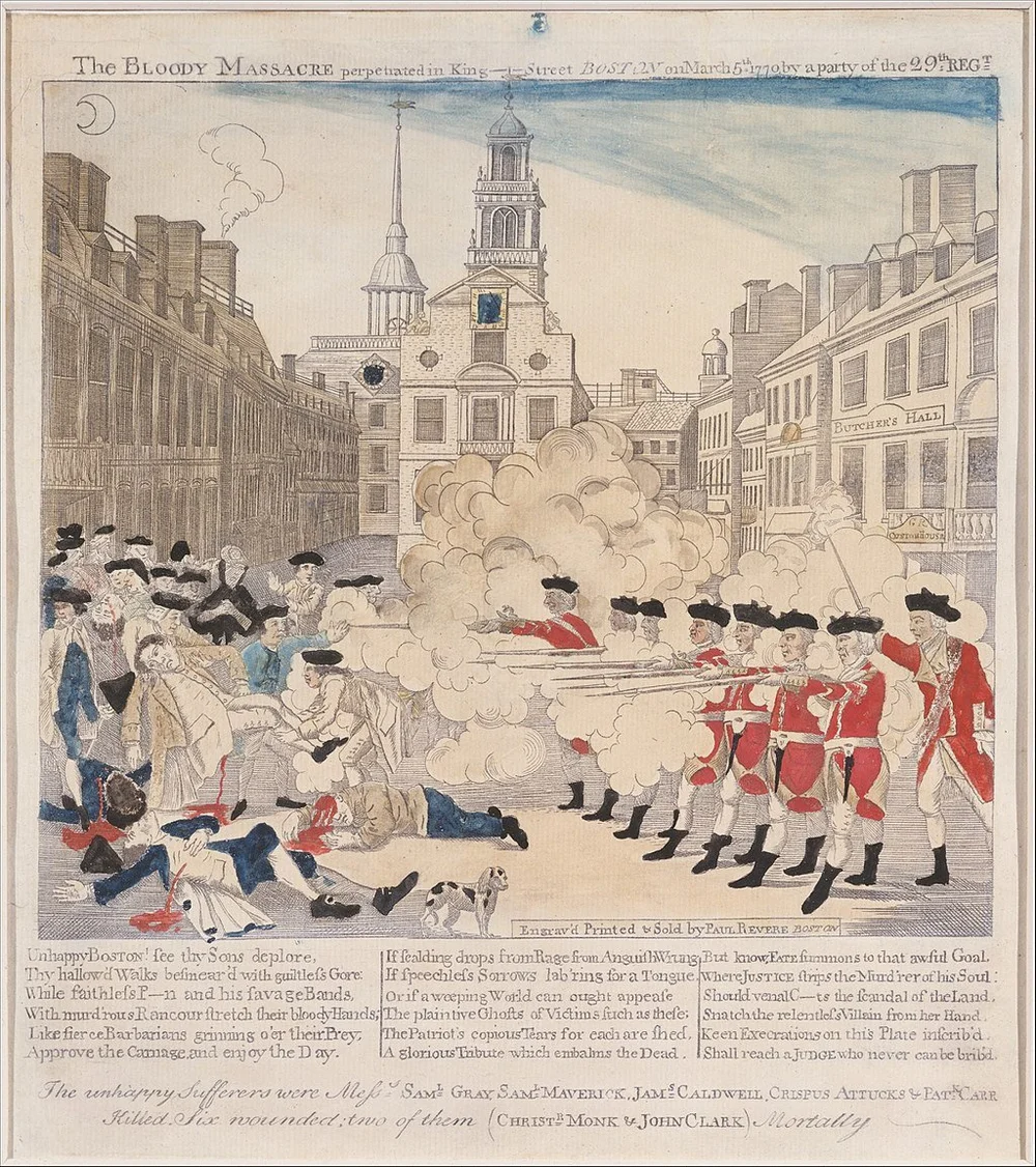 A New Look at the 1770 Boston Massacre