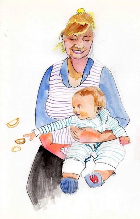 Watercolor on paper (2015)