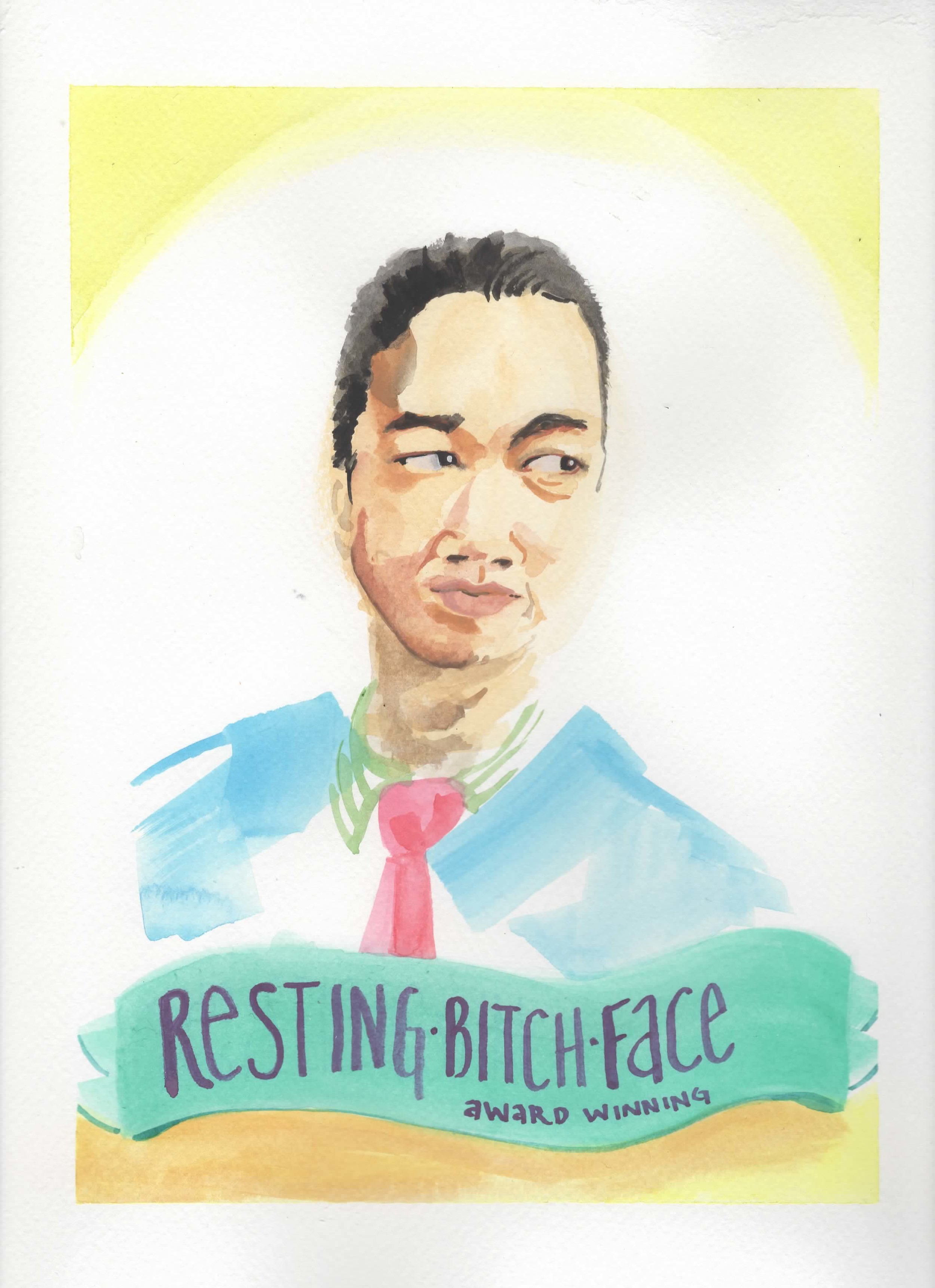 Watercolor on paper (2015)