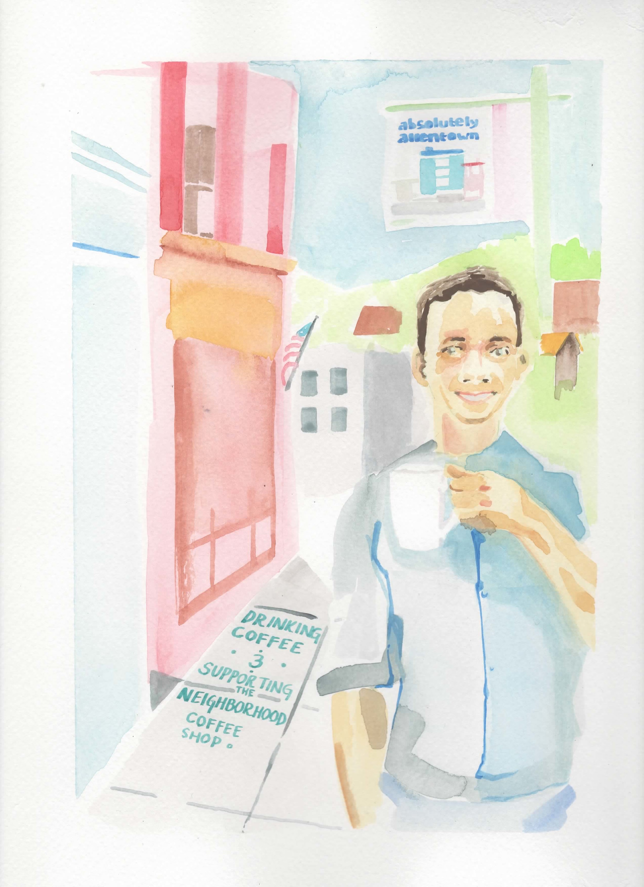 Watercolor on paper (2015)