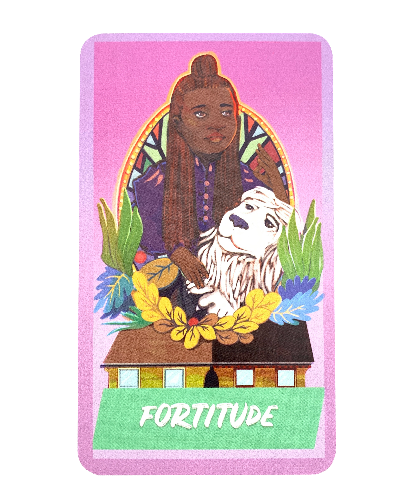 Bridge-Witches-A-Tarot-Deck-volume-2-Fortitude-Major-Arcana-killerpancake-ki11erpancake-illustration.png
