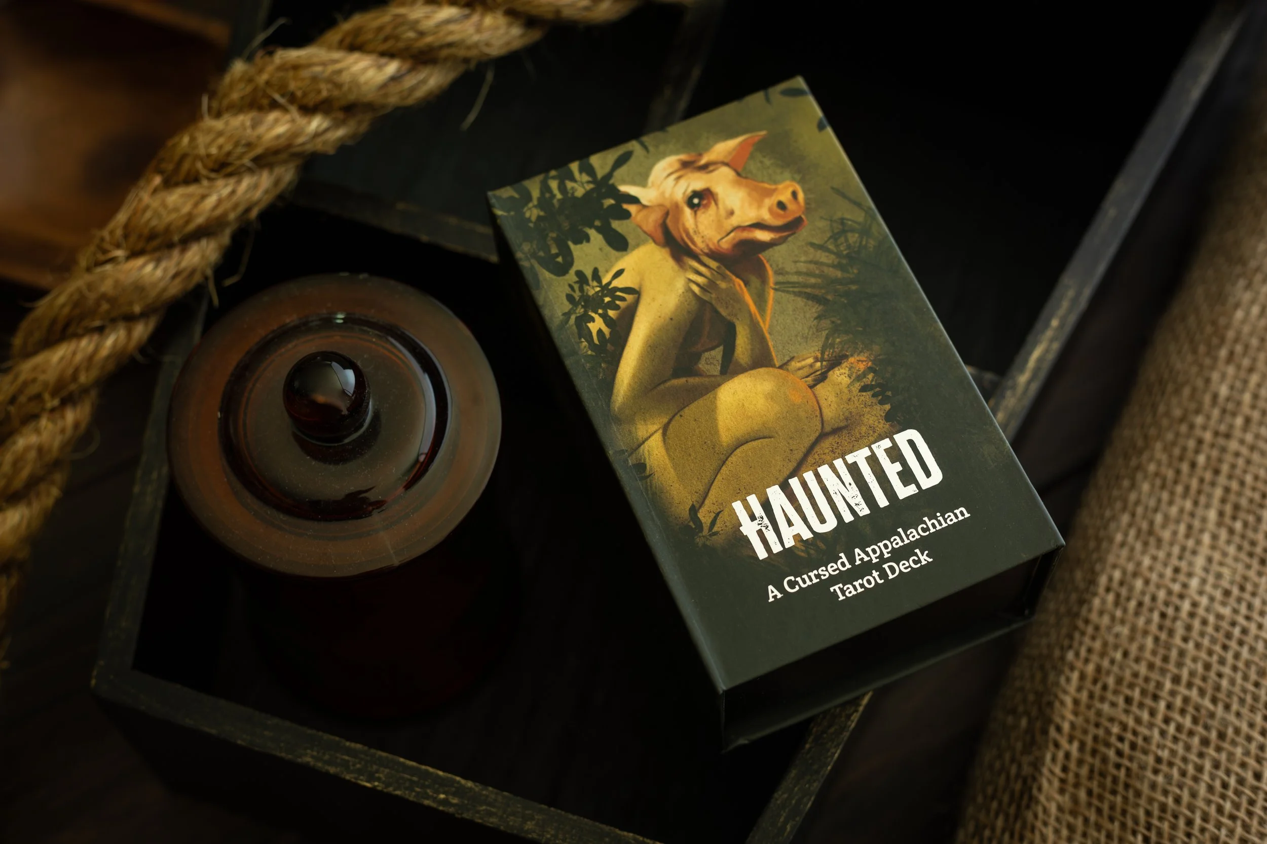 HAUNTED: A Cursed Appalachian Tarot Deck