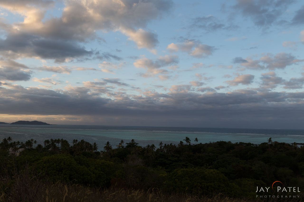 Bracketed Exposure: -1 F-Stop, Mana Island Overlook, Fiji