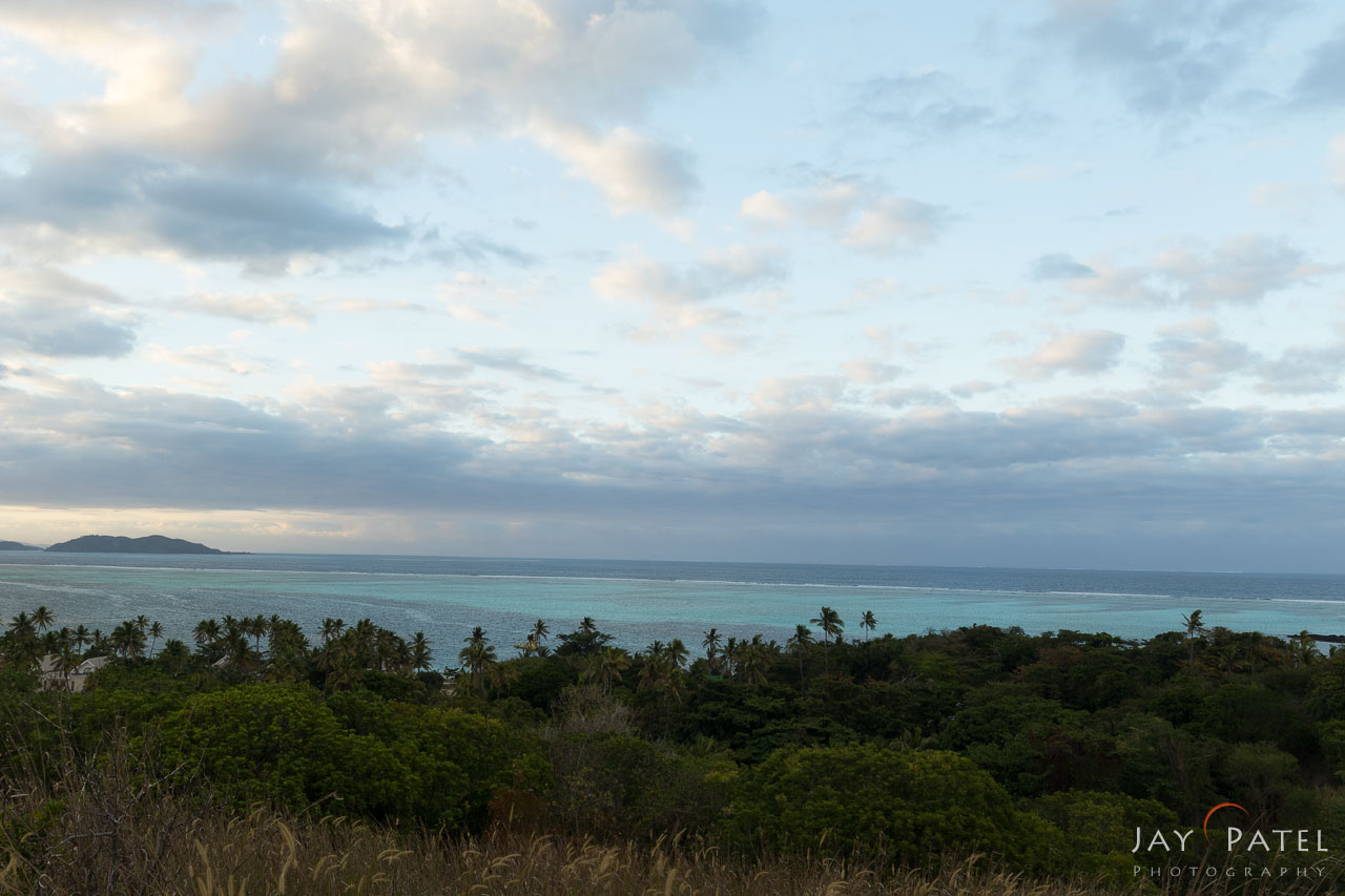 Bracketed Exposure: 0 F-Stop, Mana Island Overlook, Fiji