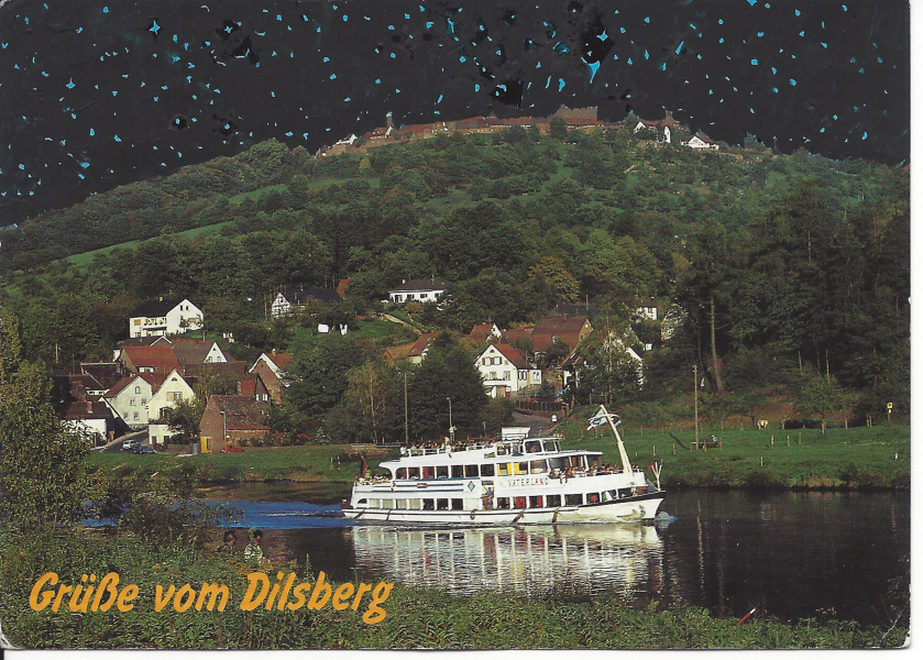 Starry night in Dilsberg