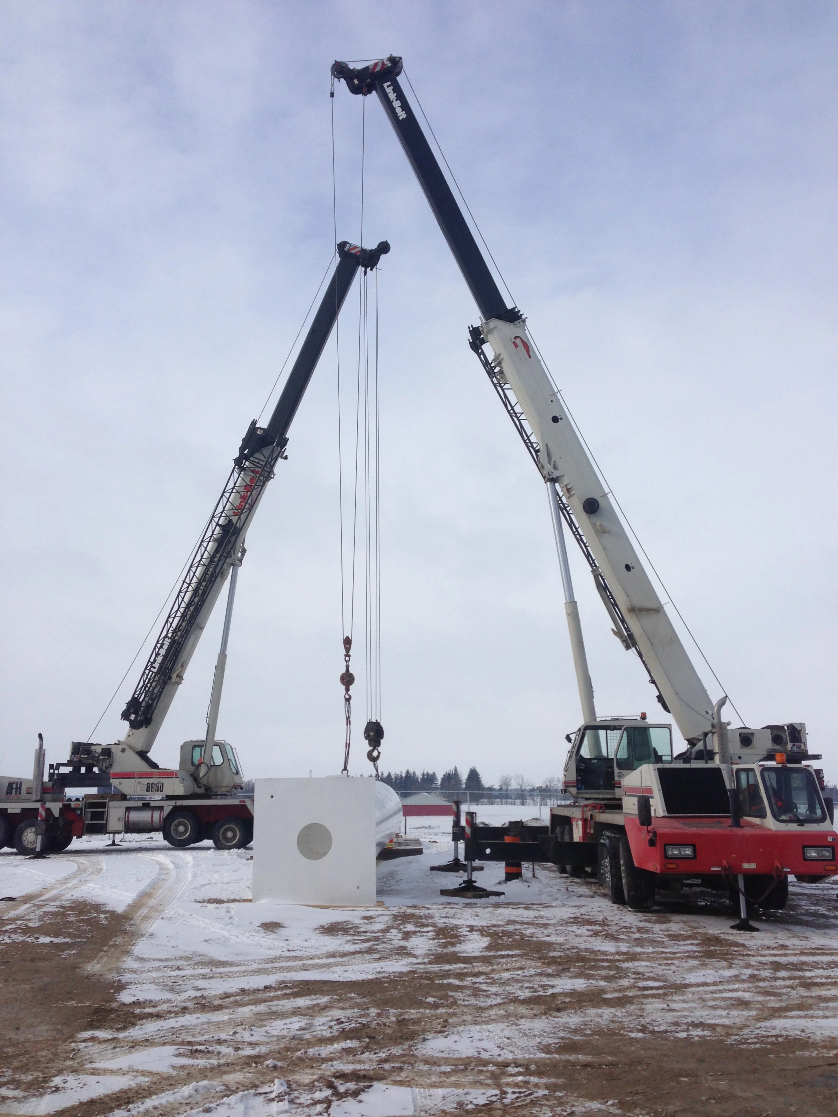 linkbelt86100 — Photos of our Cranes in ActionRecent Jobs — A.F
