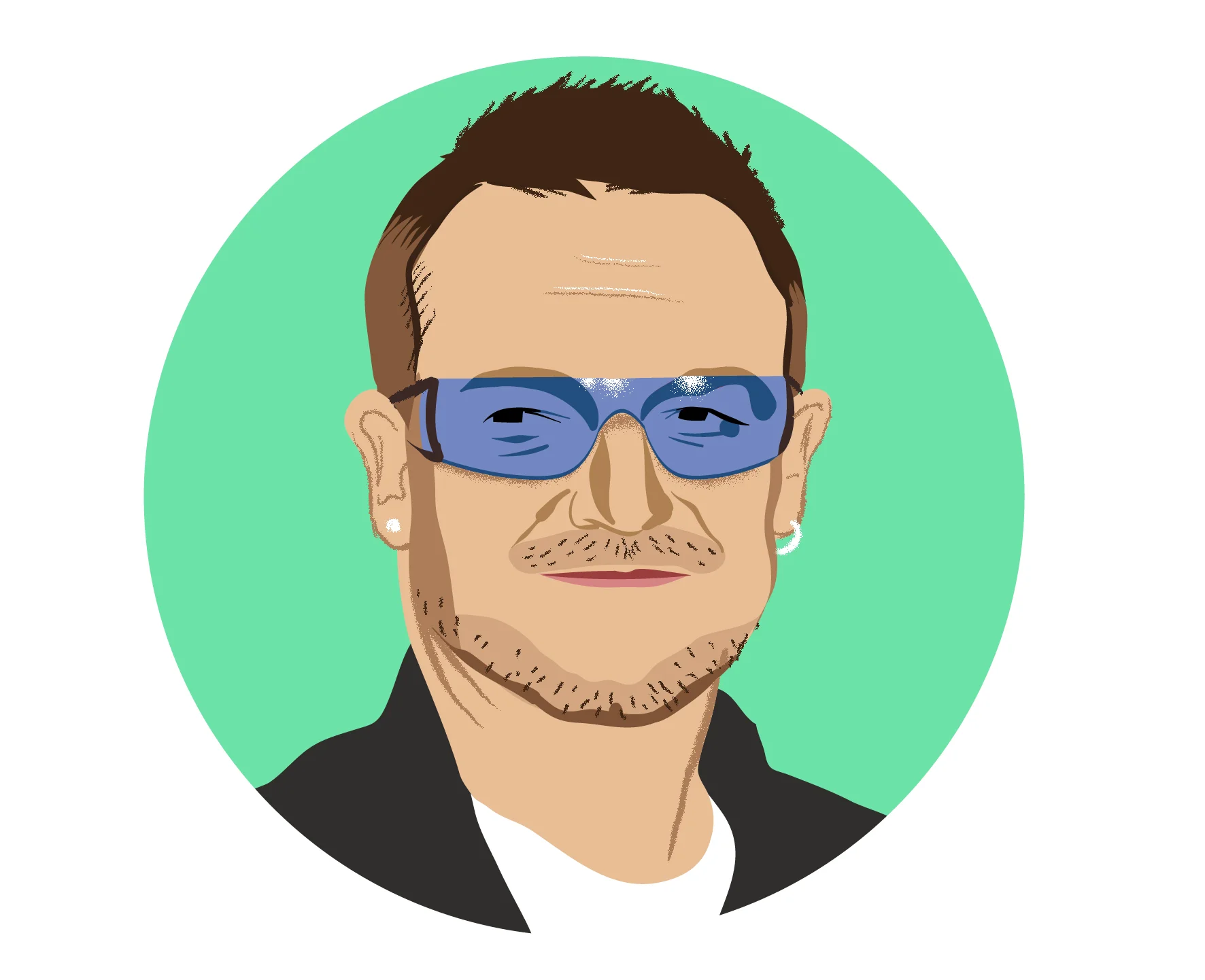 Bono for The Guardian / AD Bruno Haward