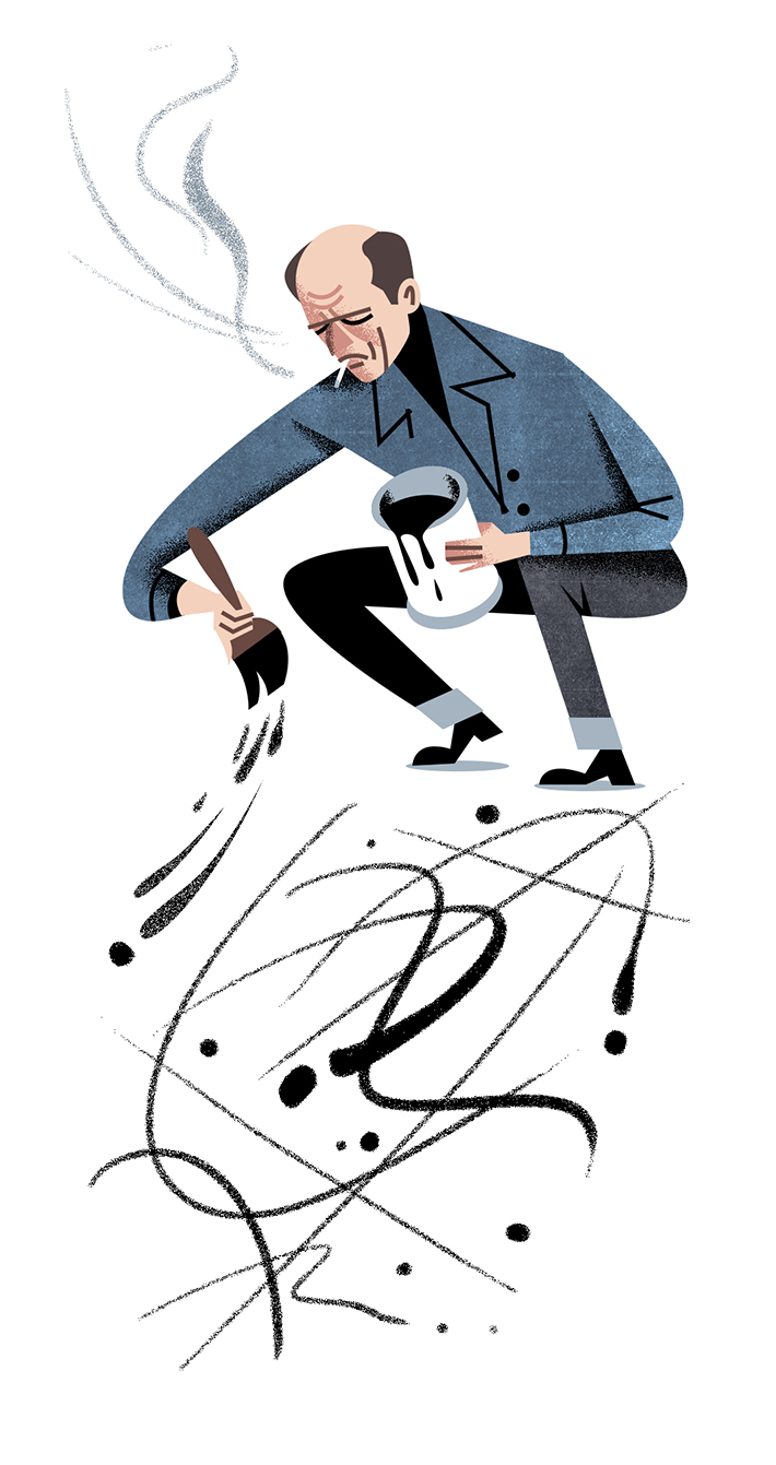 Jackson Pollock for Time Magazine