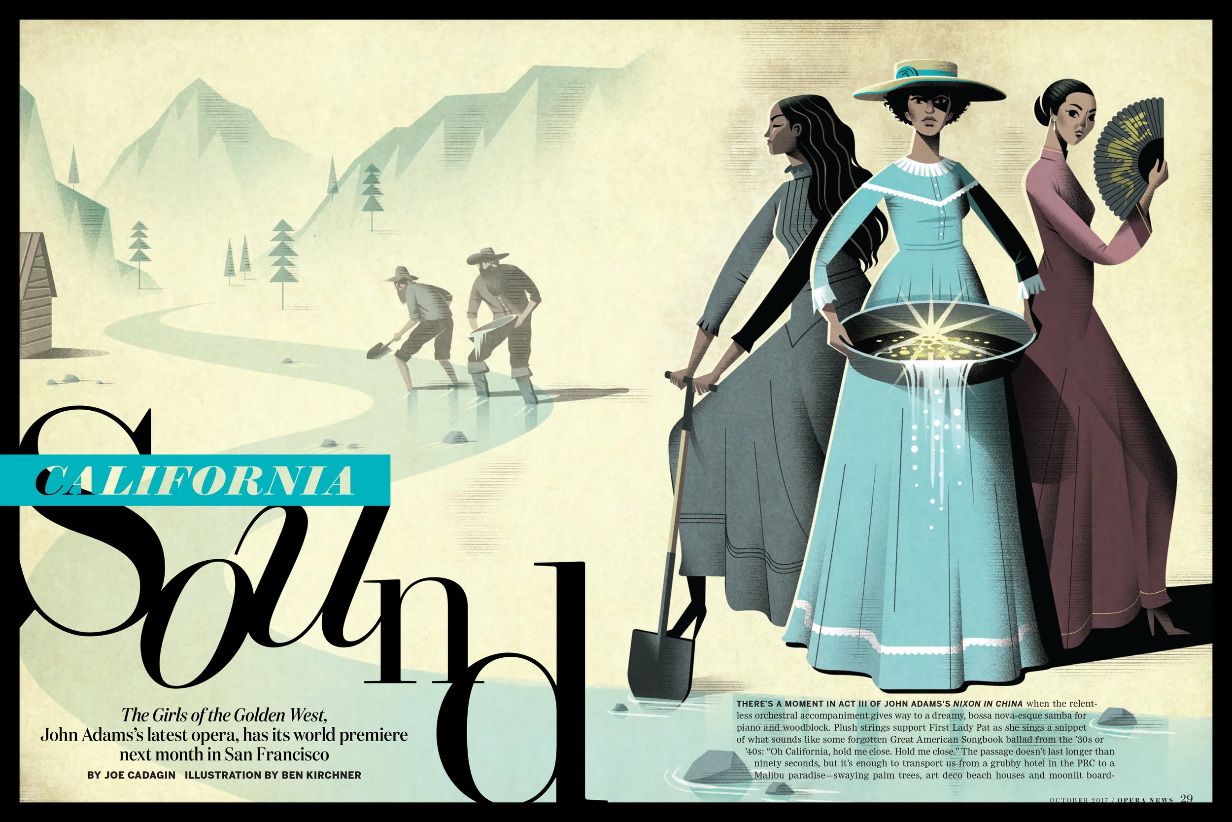 Girls of the Golden West / Opera News / AD Trent Johnson