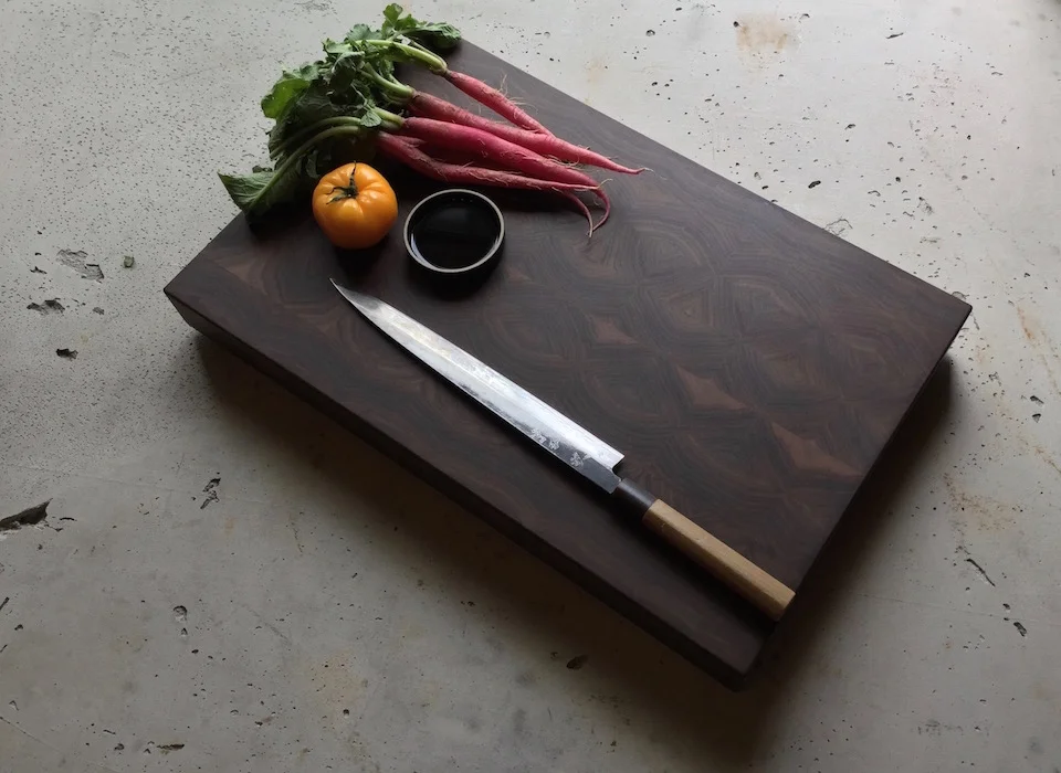 Premium Large End Grain Walnut Cutting Board