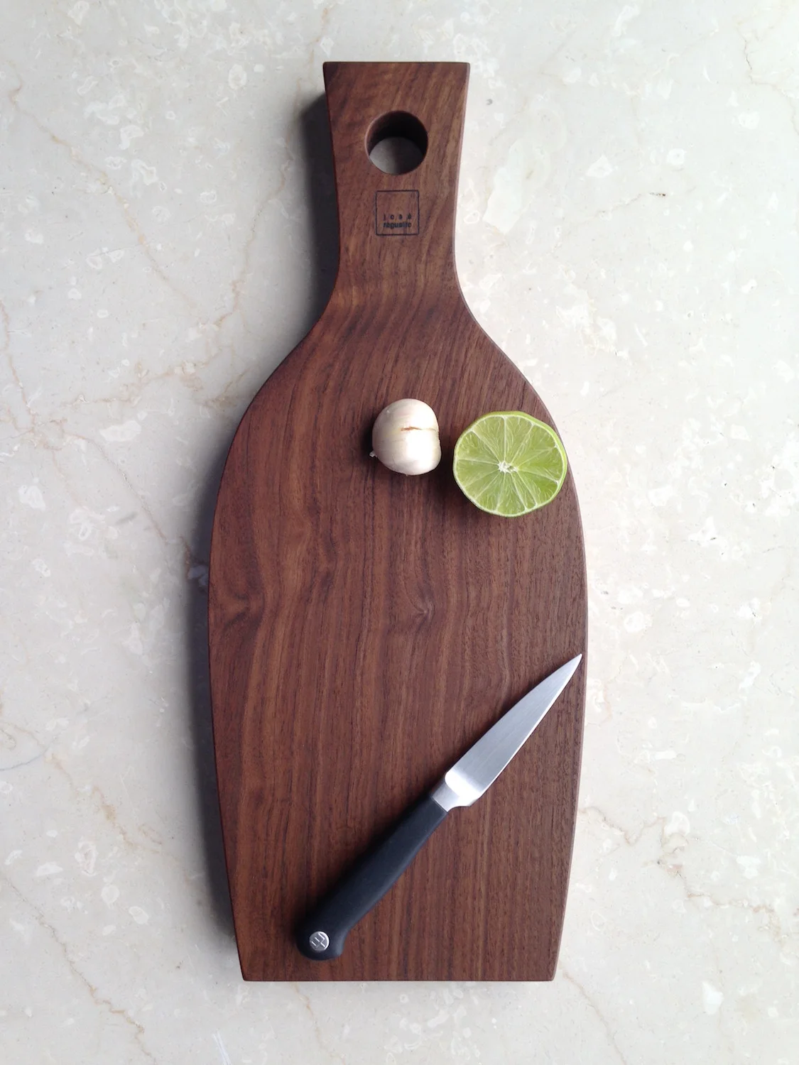 Amphora Walnut Serving Board