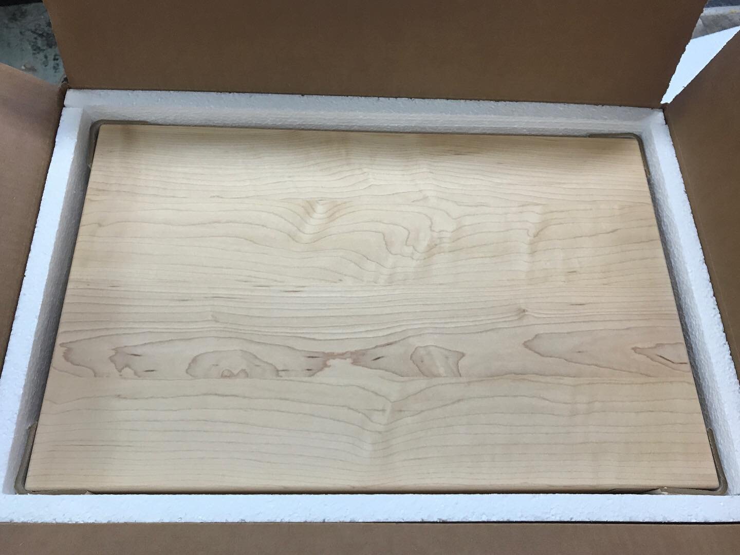 This gorgeous high performance Premium Large Hard Maple Cutting Board is shipping today to a super fan in Los Angeles. She&rsquo;s purchased 6-7 of these over the last 3 years. I&rsquo;m guessing she&rsquo;s getting most for gifts but don&rsquo;t rea