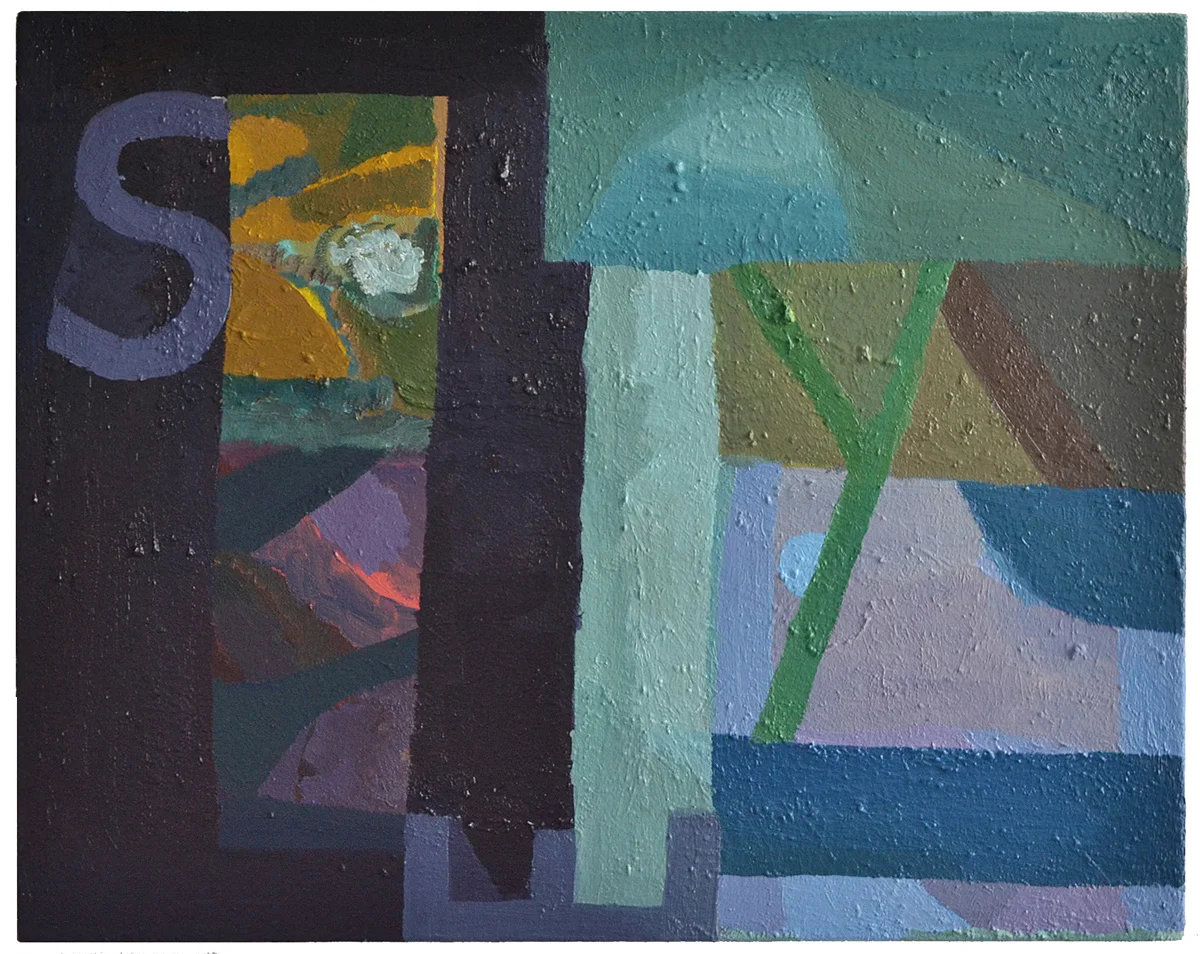 Yes, oil on canvas, 16" x 20", 2015