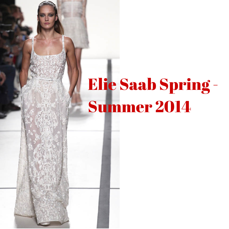 Elegant white lace