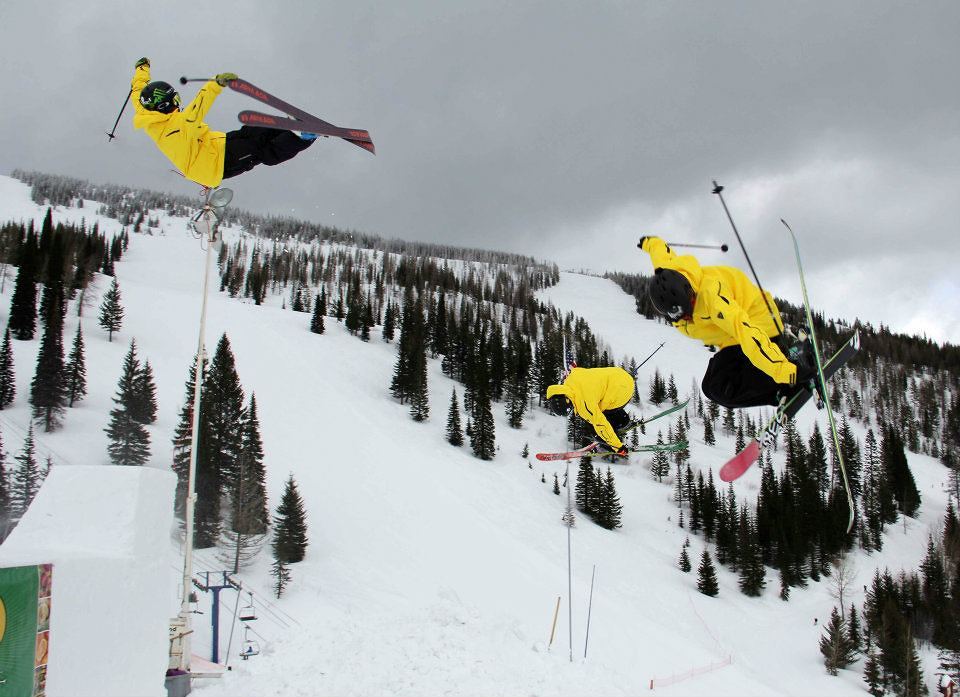 The 720 train during the first day of practice with Jordan and Matt.