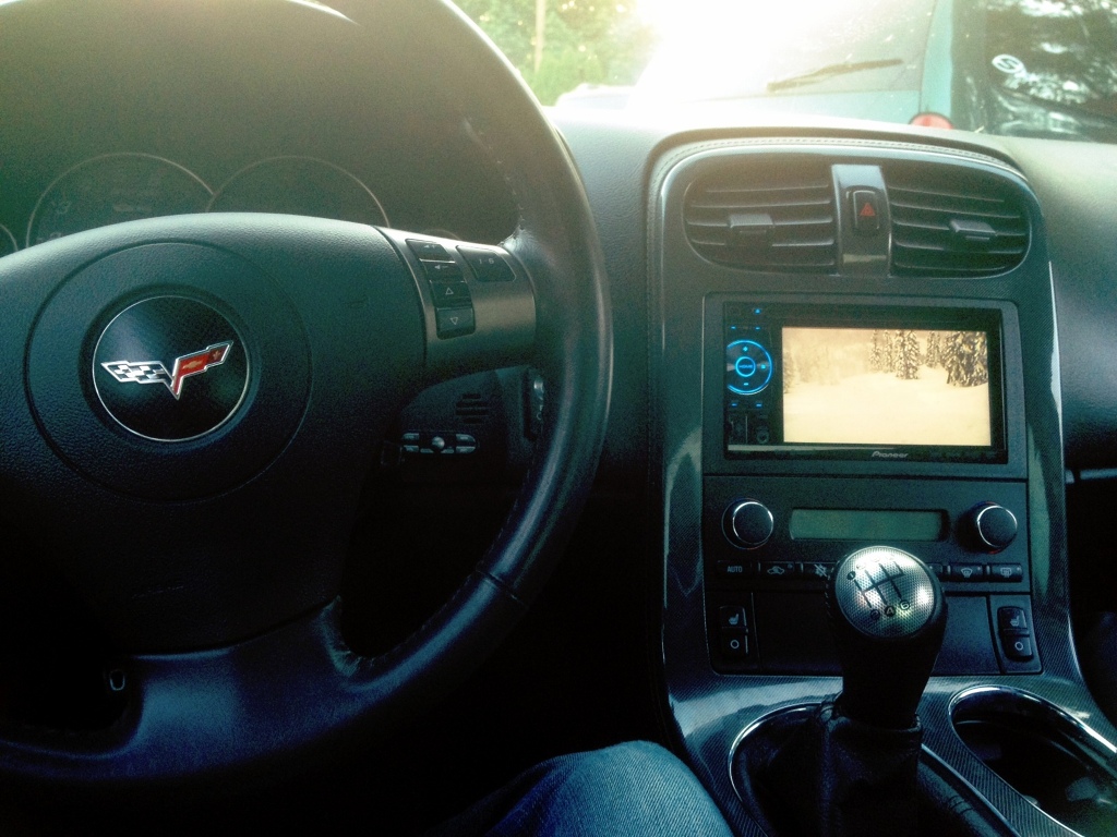  ​Watching some Slednecks 13 in Colby's Vette&nbsp; 