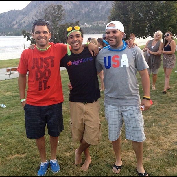 Picnic with Steve and Josh! 'Merica!