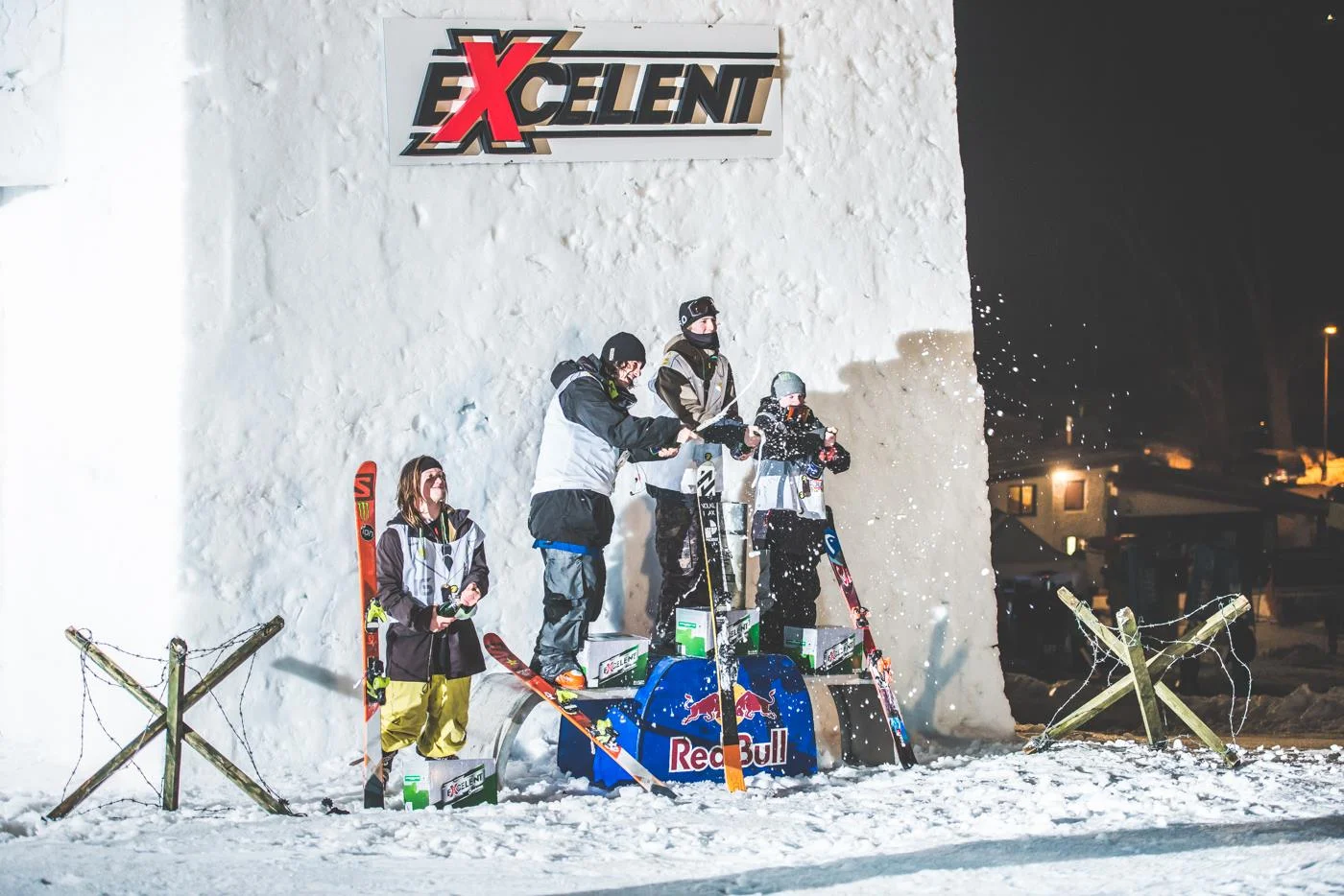 Podium for the night. Photo by: Lukas Wagneter