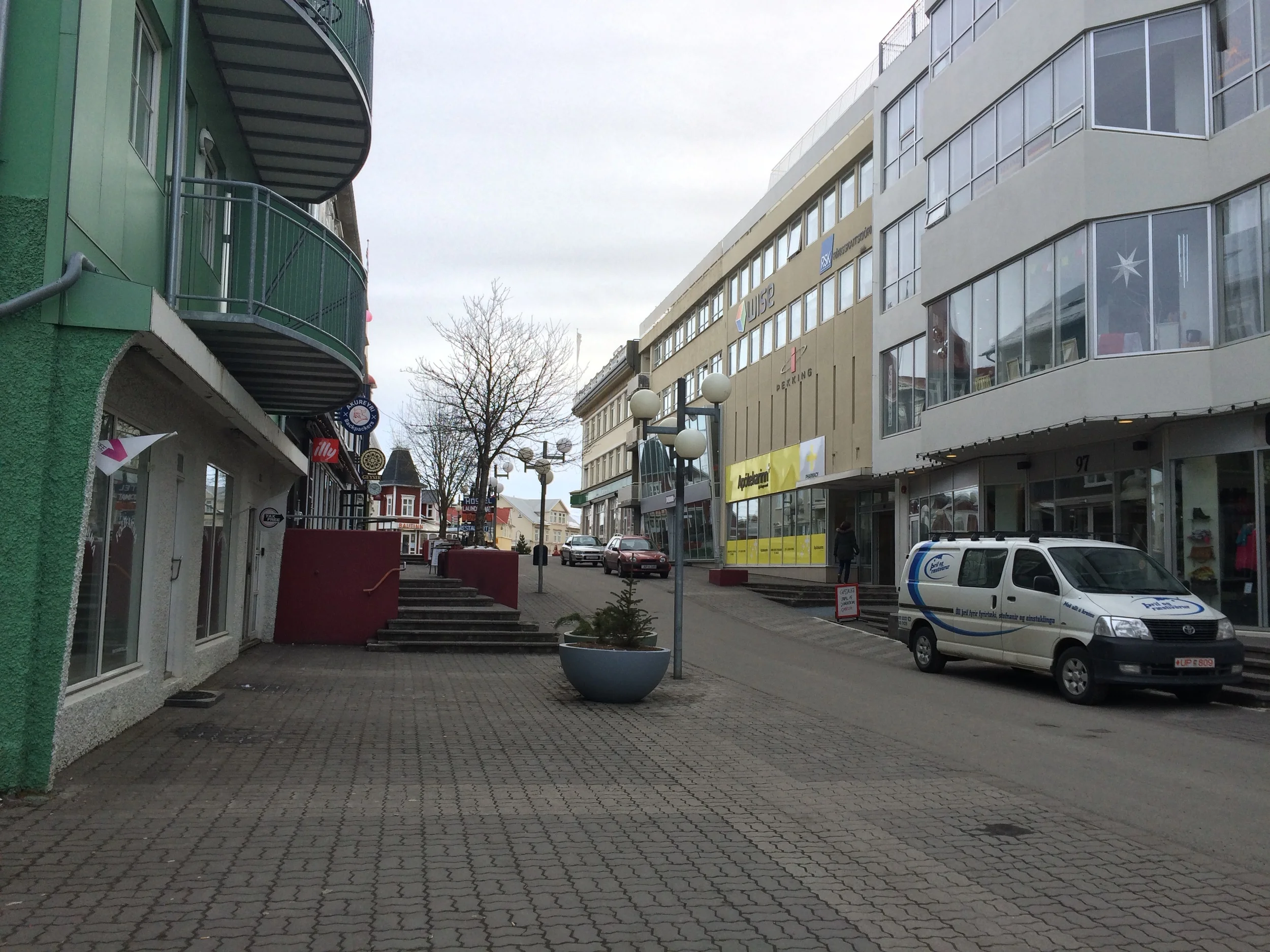 Downtown Akureyri