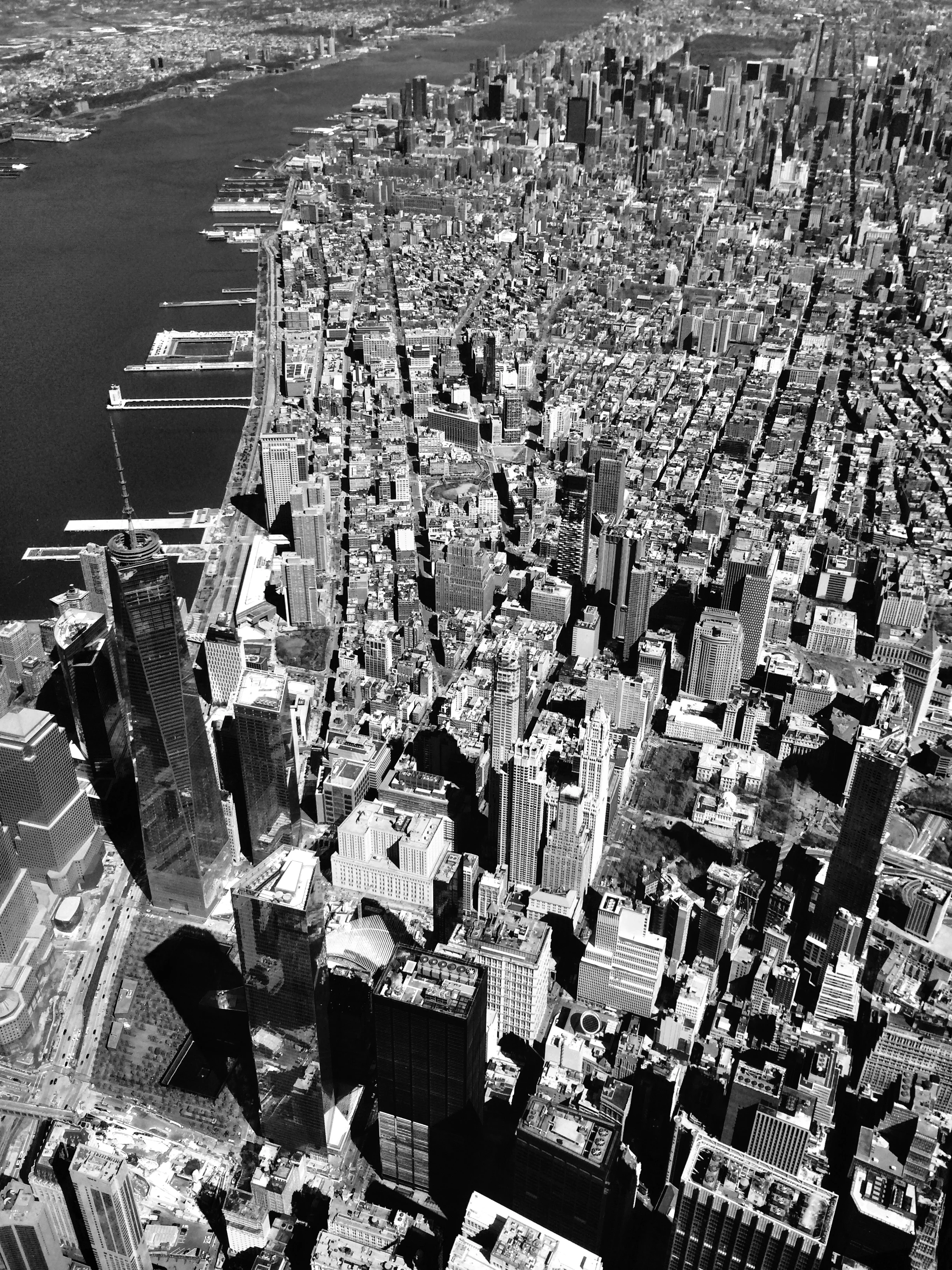 Flying into NYC