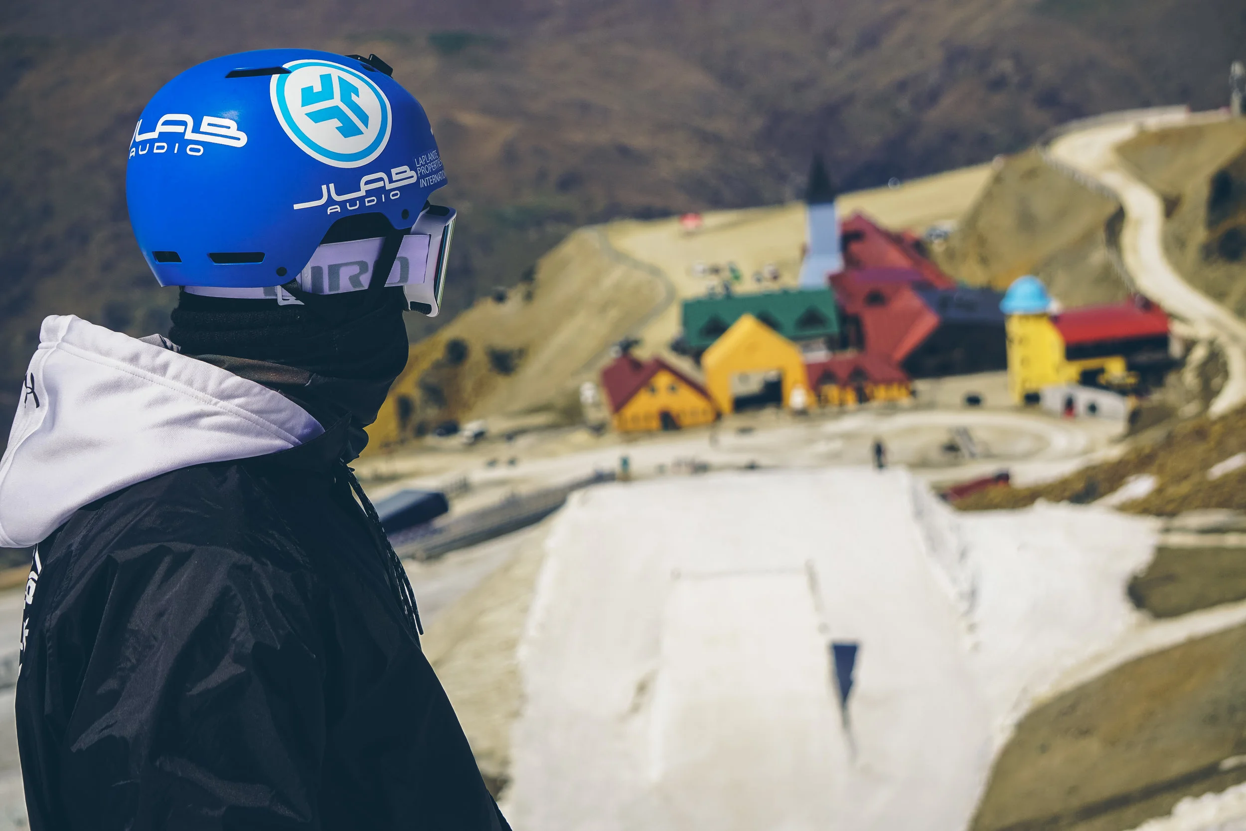 Dropping into the Big Air Jump - Photo by: Brad Prosser