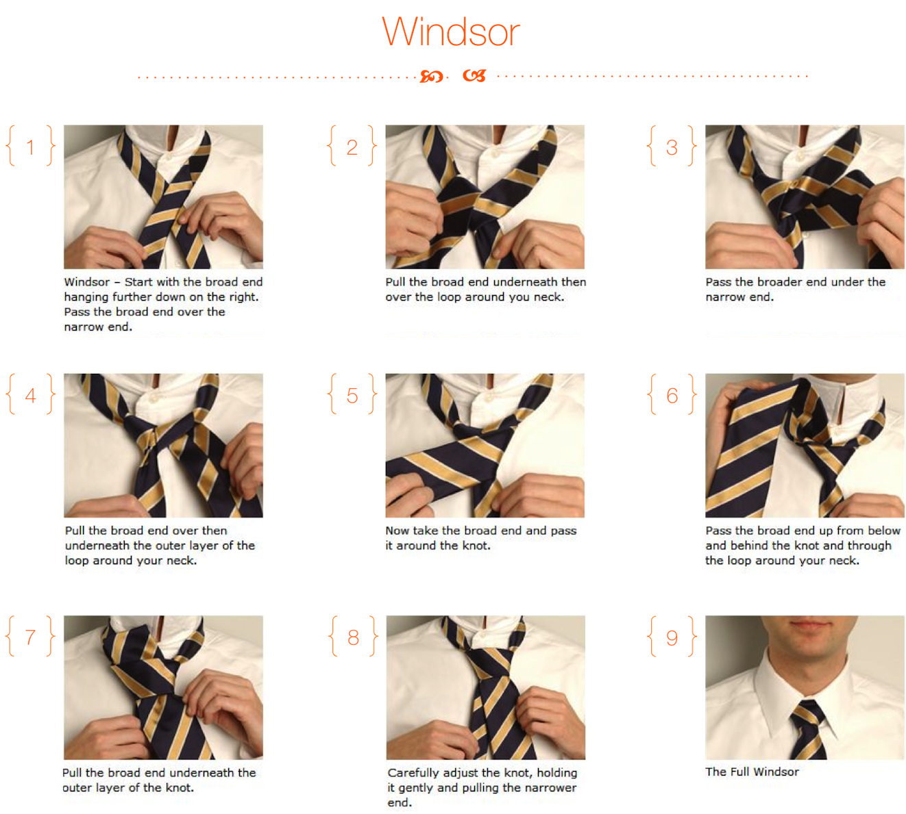Nó Gravata_Windsor