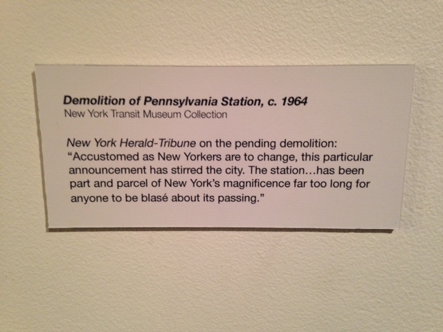 Taken from the New York Transit Museum's Landmark's exhibit currently up at Grand Central Terminal