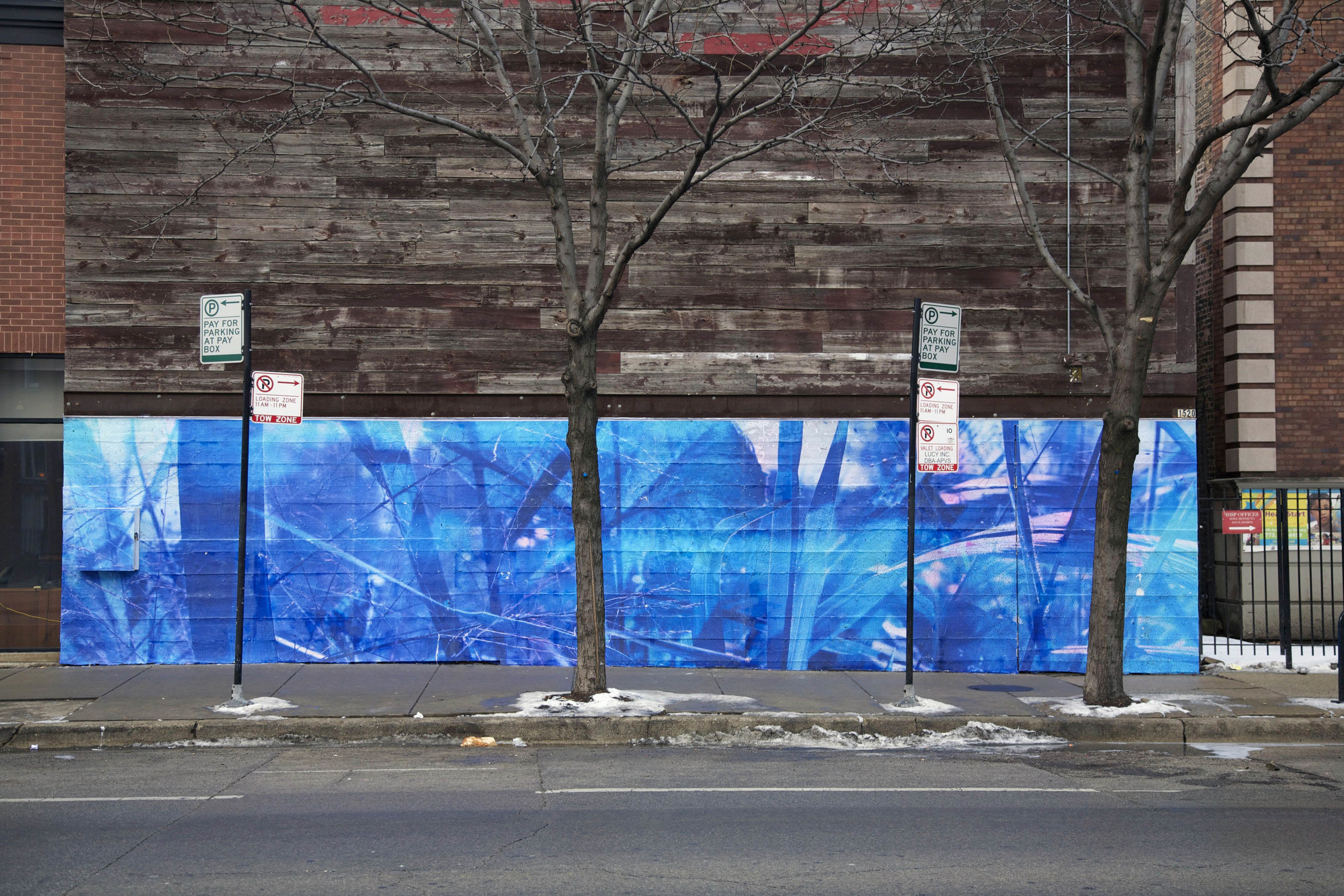  Violet Hour Mural / Chicago, IL 