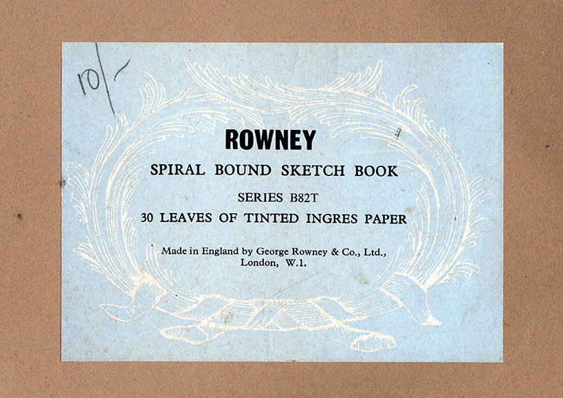 Rowney sketchbook