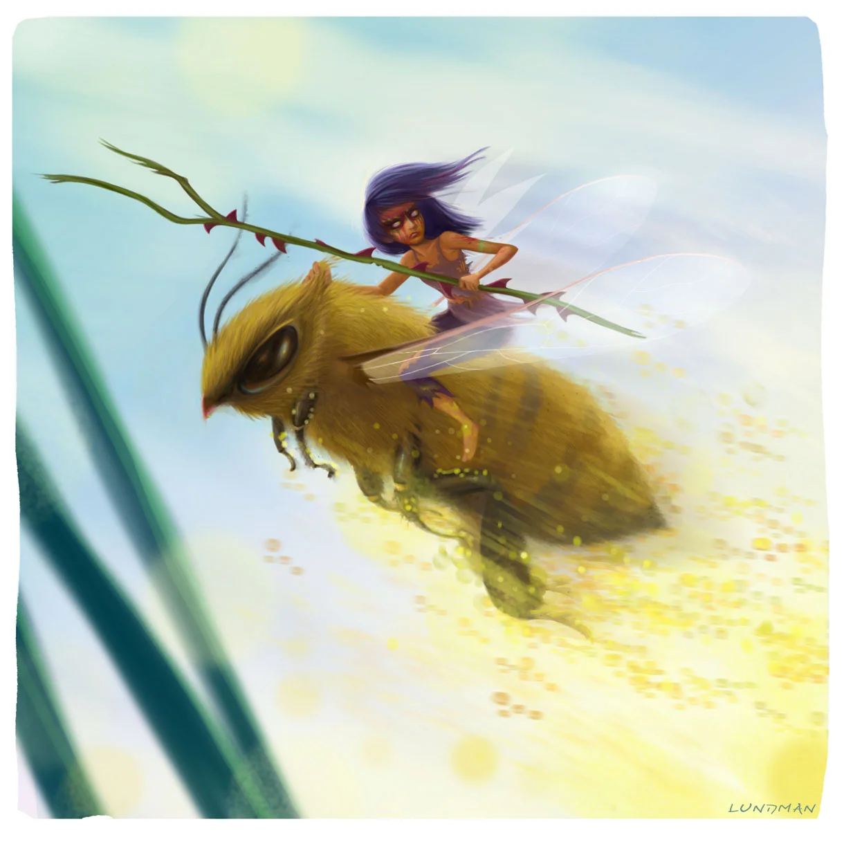 "Bee Rider", Photoshop