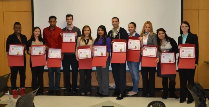 Student Presenters at the 2013 ePortfolio Student Showcase at LaGuardia Community College. (Photo: ePortfolio at LaGuardia Community College).