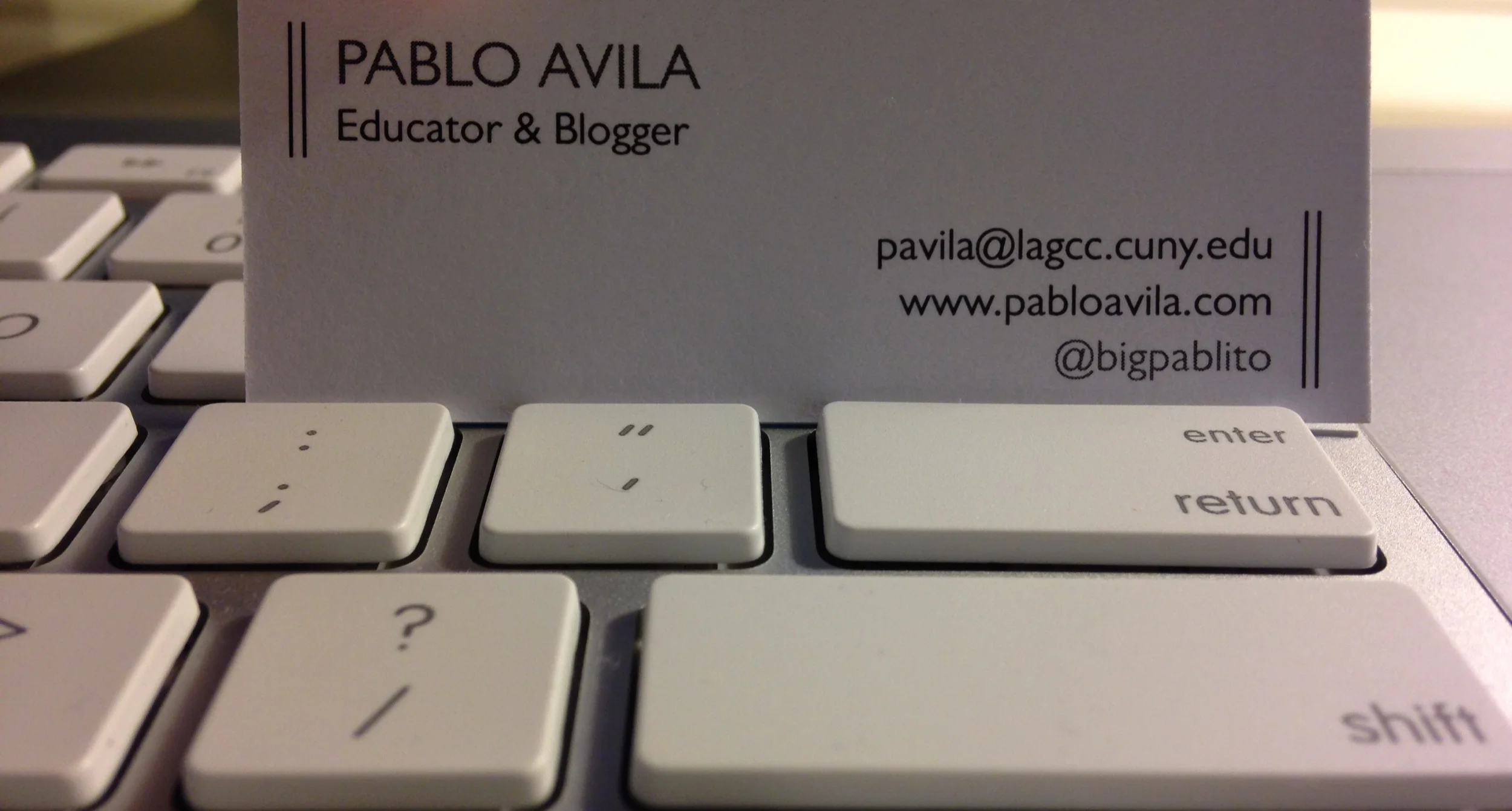Having an online presence is key to growing both personally and professionally. ( Photo Source: Personal Collection)