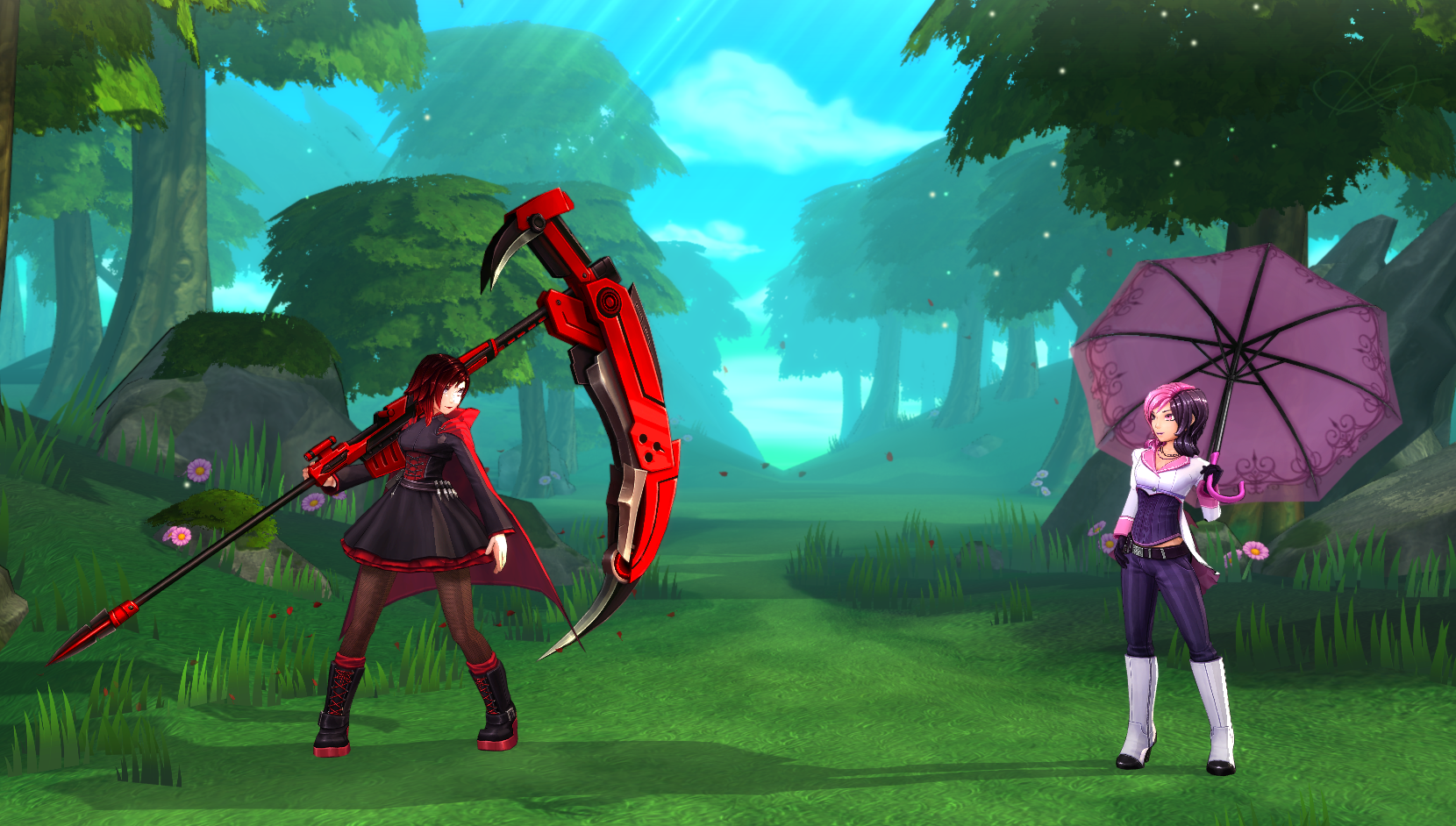 Rwby Rose And Neo Fan Art Stephen Jobe Rwby Rose And Neo Fan Art Stephen Jobe