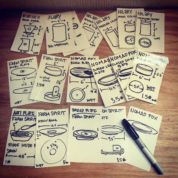 Tableware Sketches