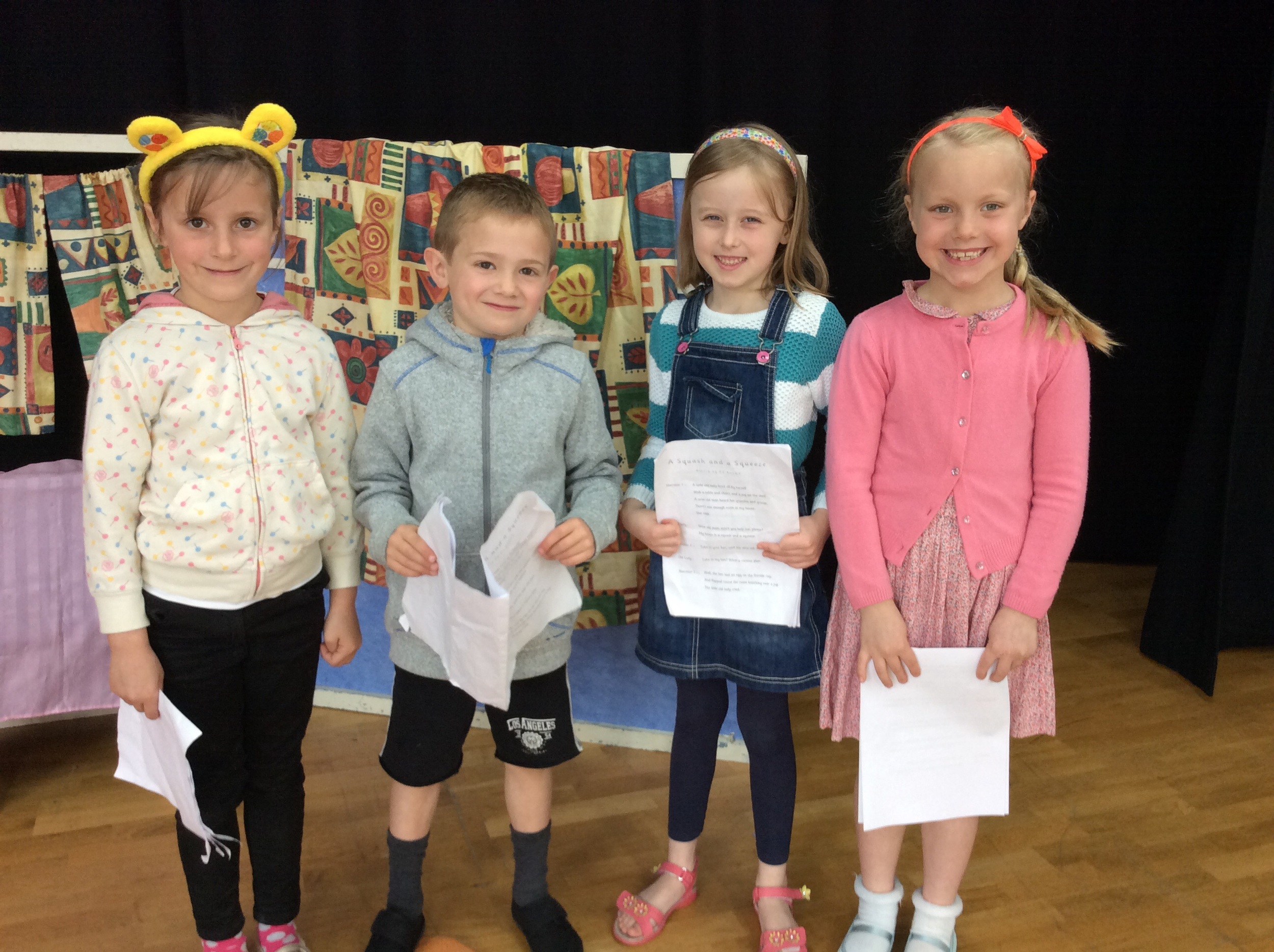 The narrators told the story beautifully.