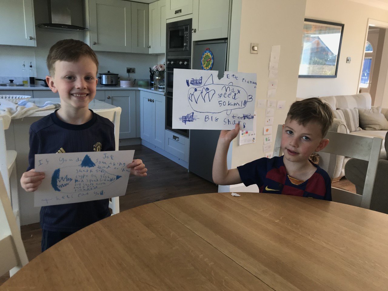 Super shark facts from two super boys!