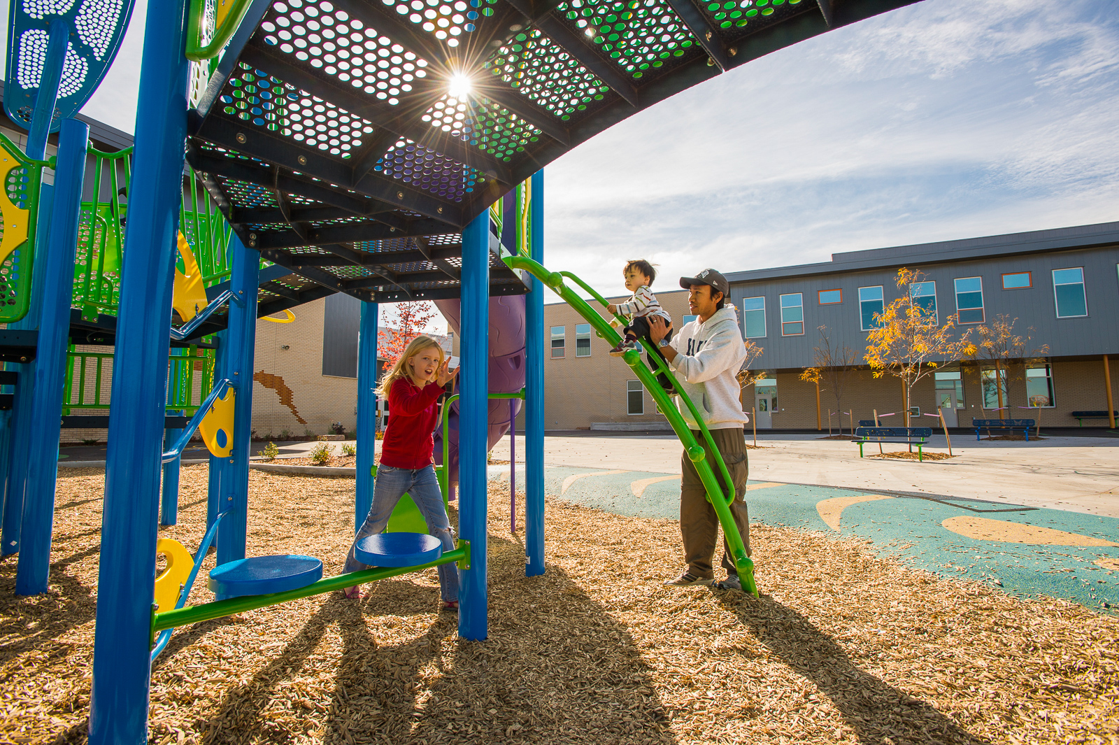 learning landscape architecture school site playground denver