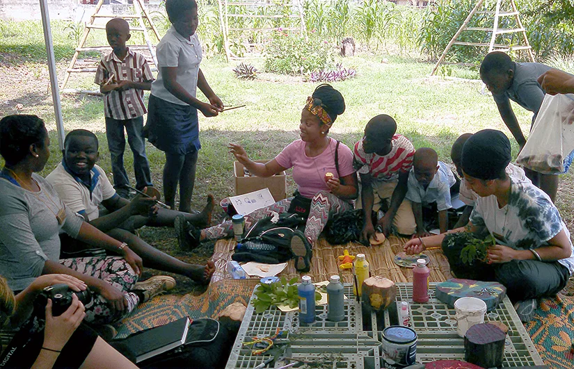 Robby's studies help highlight Ghana's need for parks