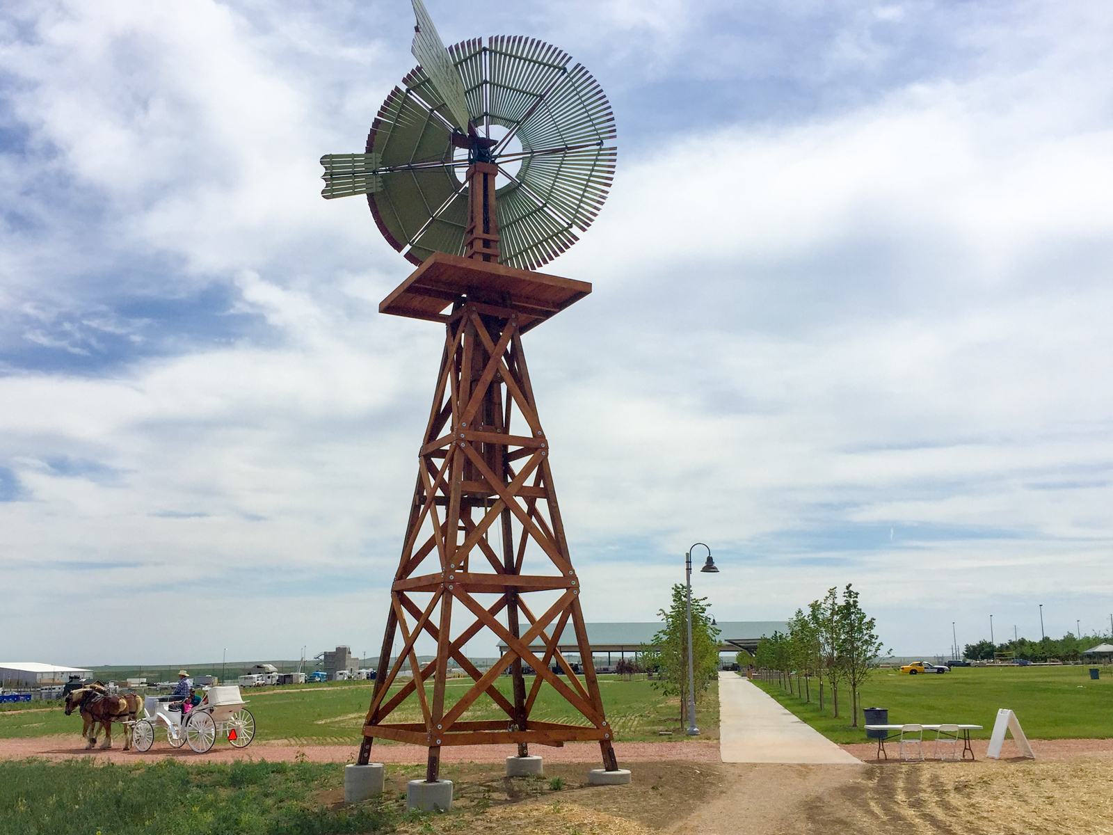Arapahoe County Fairgrounds Park Nature Play Windmill Historic